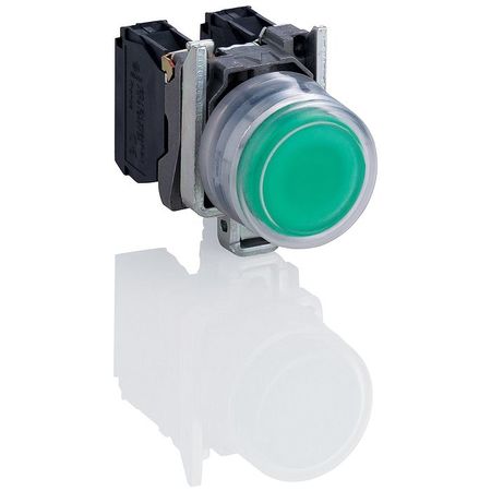 Кнопка Schneider Electric Harmony 22 мм, 24В, IP66, Зеленый