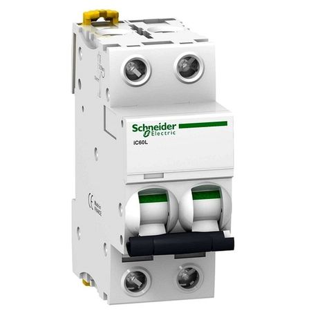 Автоматический выключатель Schneider Electric Acti9 2P 0.5А (K) 100кА
