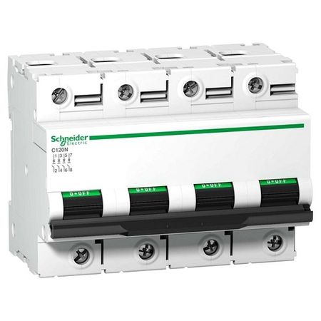 Автоматический выключатель Schneider Electric Acti9 4P 100А (B) 10кА