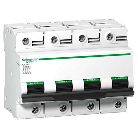 Автоматический выключатель Schneider Electric Acti9 4P 100А (C) 15кА