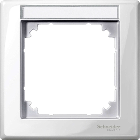 Рамка 1 пост Schneider Electric MERTEN M-SMART, полярно-белый