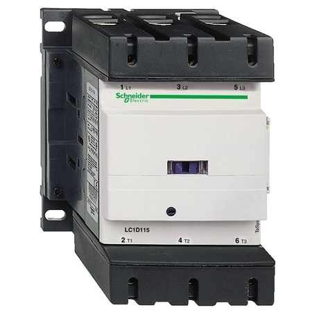 Контактор Schneider Electric TeSys LC1D 3P 115А 400/250В DC 55кВт