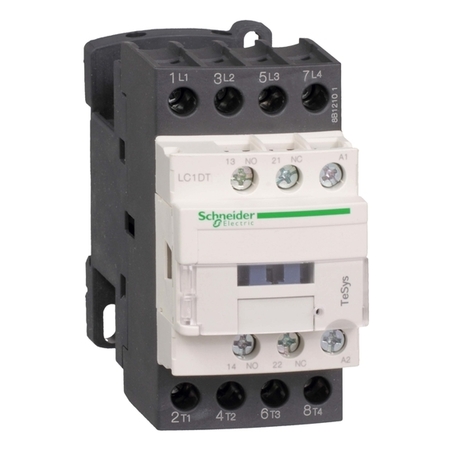 Контактор Schneider Electric TeSys LC1D 4P 25А 400/24В DC 11кВт