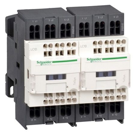 Реверсивный контактор Schneider Electric TeSys LC2D 3P 12А 400/42В AC 5.5кВт