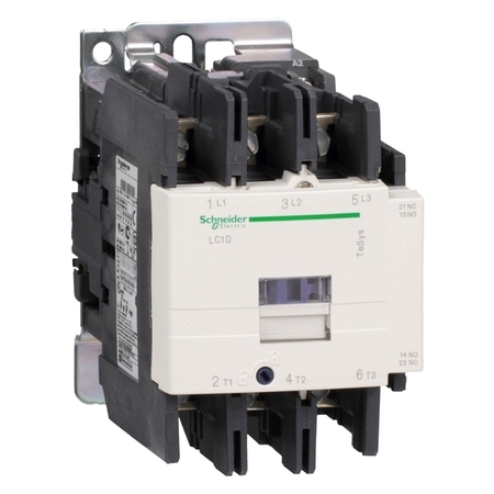 Контактор Schneider Electric TeSys LC1D 3P 95А 400/220В AC 45кВт