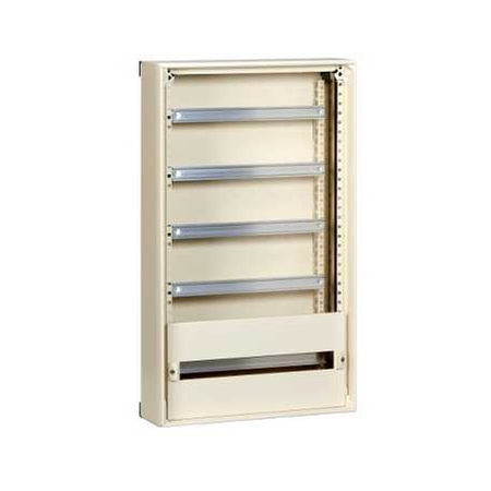 Распределительный шкаф Schneider Electric PACK, мод., IP30, навесной, сталь, белая дверь