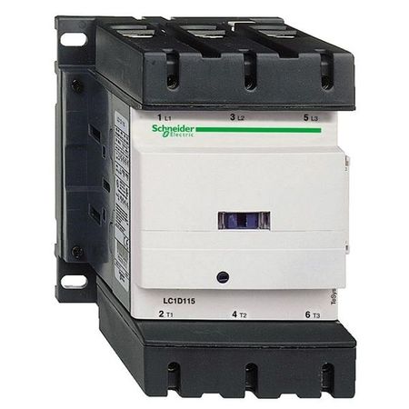 Контактор Schneider Electric TeSys LC1D 3P 115А 440/220В AC 59кВт