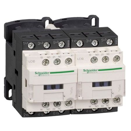 Реверсивный контактор Schneider Electric TeSys LC2D 3P 9А 400/110В AC 4кВт