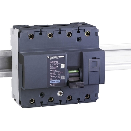 Автоматический выключатель Schneider Electric Acti9 4P 125А (C) 10кА