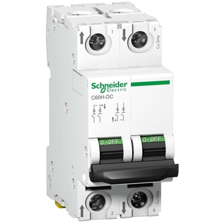 Автоматический выключатель Schneider Electric Acti9 2P 16А (C) 10кА