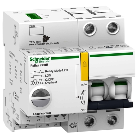 Автоматический выключатель Schneider Electric Acti9 2P 10А (D) 15кА