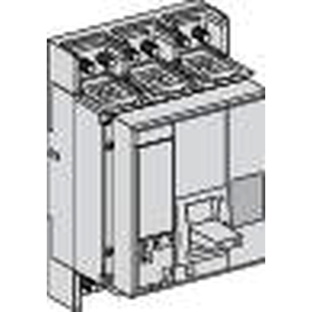 Силовой автомат Schneider Electric Compact NS 800, Micrologic 2.0 A, 150кА, 4P, 800А