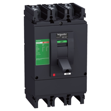 Силовой автомат Schneider Electric Easypact EZC 400, TM-D, 36кА, 3P, 400А