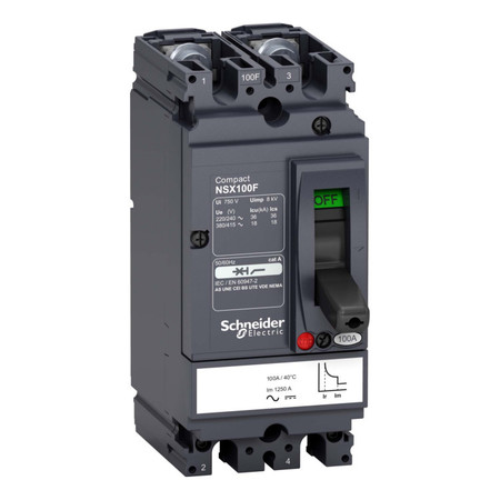 Силовой автомат Schneider Electric Compact NSX, 18кА, 2P, 20А