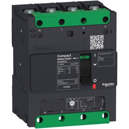 Силовой автомат Schneider Electric Compact NSXm, 16кА, 4P, 16А