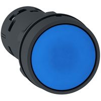 Кнопка Schneider Electric Harmony 22 мм, IP54, Синий