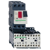 Реверсивный пускатель Schneider Electric TeSys GV2ME 4А, 1.5кВт 400/220В