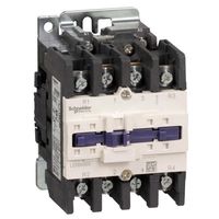 Контактор Schneider Electric TeSys LC1D 4P 60А 440/230В AC 30кВт