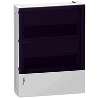 Распределительный шкаф Schneider Electric PRAGMA, 24 мод., IP40, навесной, пластик, дверь, с клеммами