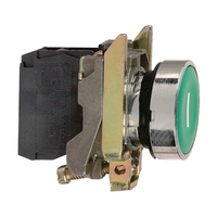 Кнопка Schneider Electric Harmony 22 мм, 220В, IP66, Зеленый