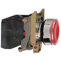 Кнопка Schneider Electric Harmony 22 мм, 24В, IP66, Красный