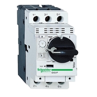 Силовой автомат для защиты двигателя Schneider Electric TeSys GV2 0.16А 3P, термомагнитный расцепитель