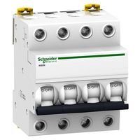 Автоматический выключатель Schneider Electric Acti9 4P 6А (C) 4кА