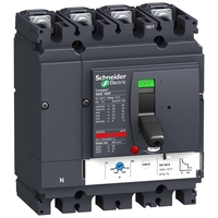 Силовой автомат Schneider Electric Compact NSX 160, TM, 36кА, 4P, 125А