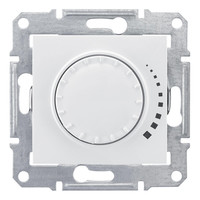 Светорегулятор поворотно-нажимной Schneider Electric SEDNA, 500 Вт, белый