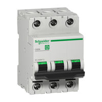 Автоматический выключатель Schneider Electric Multi9 3P 3А (C)